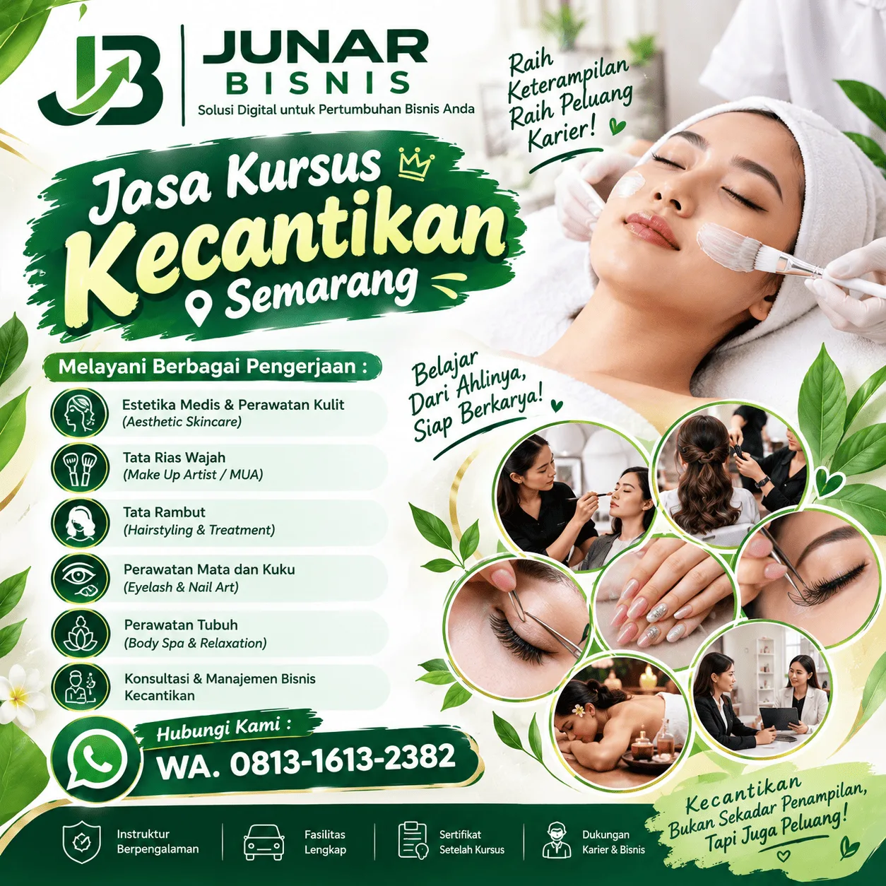 Jasa Kursus Kecantikan Semarang | Junar Bisnis