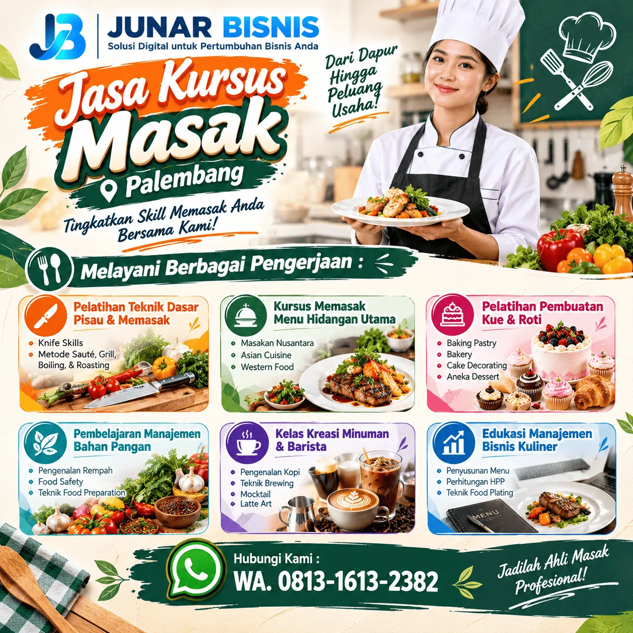 Jasa Kursus Masak Palembang untuk Belajar Kuliner Lebih Terarah - gambar 7