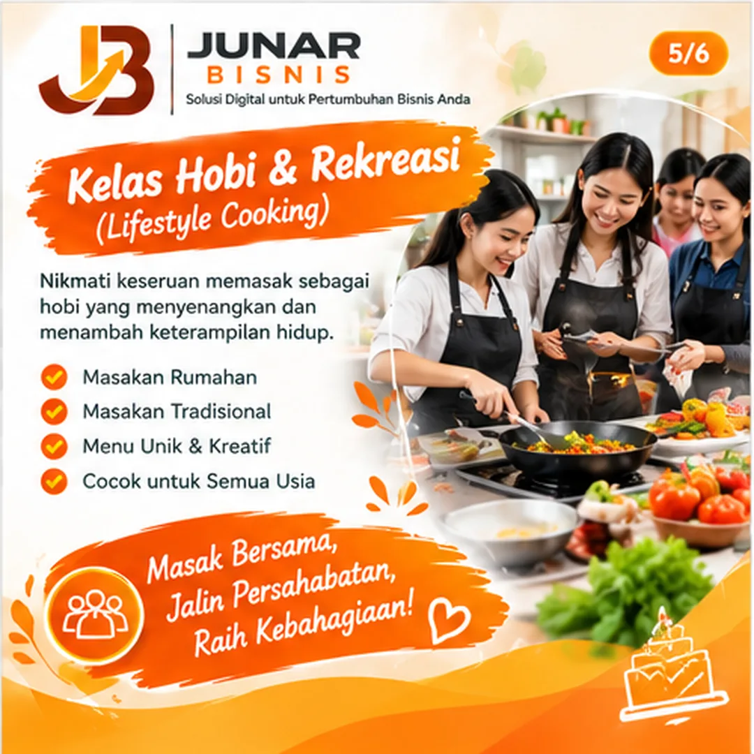 Jasa Kursus Masak Semarang | Junar Bisnis - gambar 6