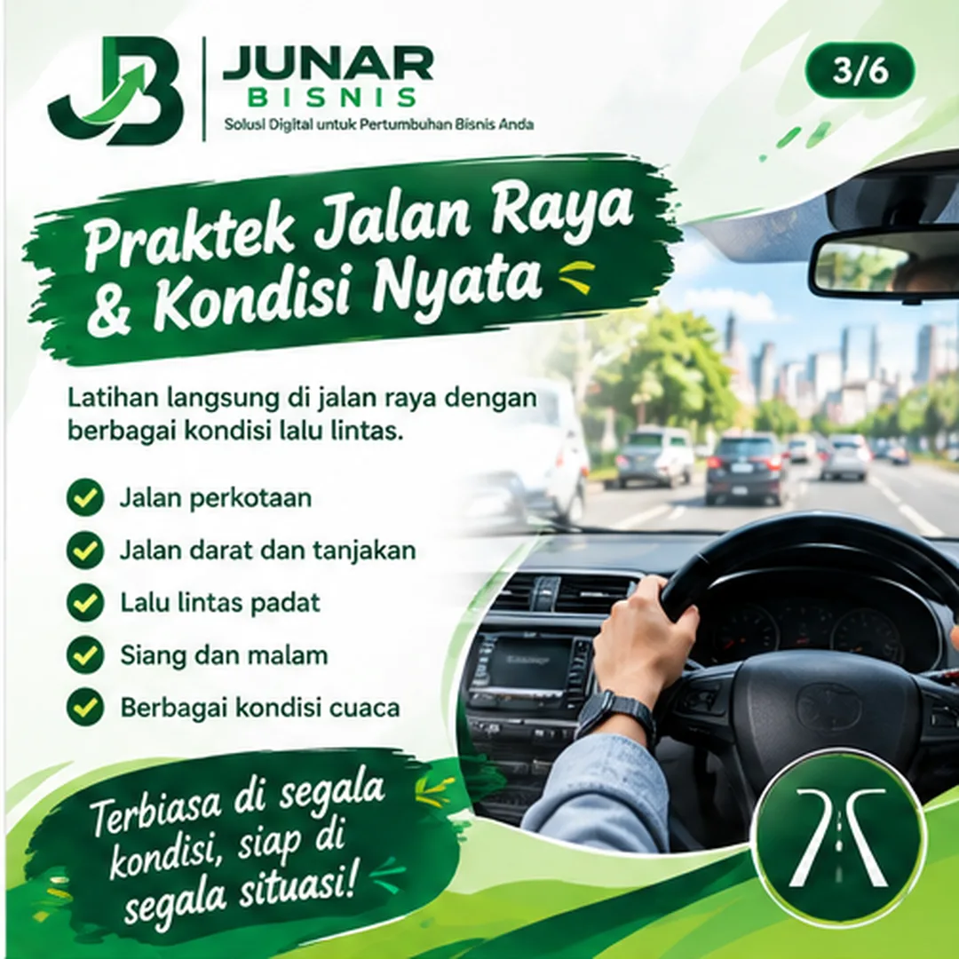 Jasa Kursus Mengemudi Semarang | Junar Bisnis - gambar 4