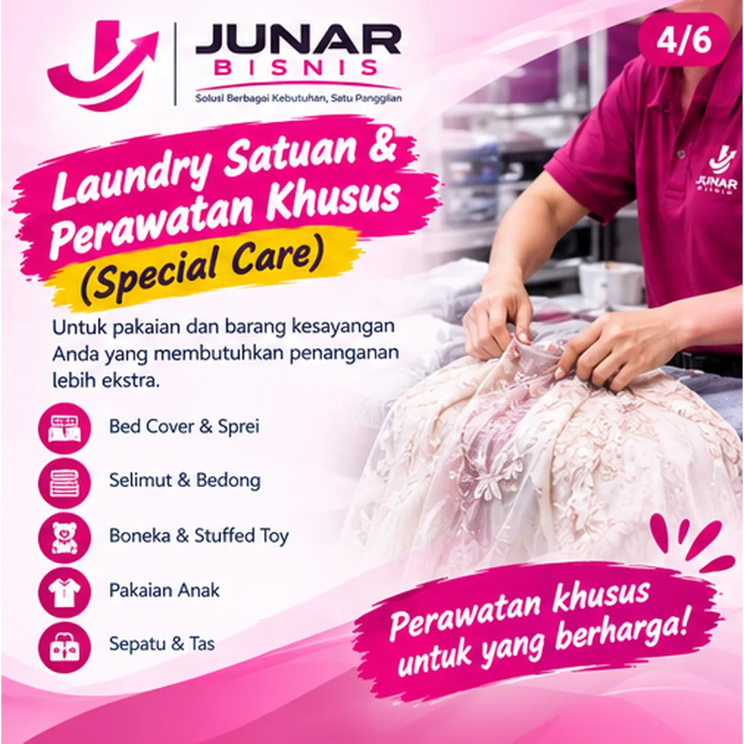 Jasa Laundry dan Dry Cleaning Semarang | Junar Bisnis - gambar 5