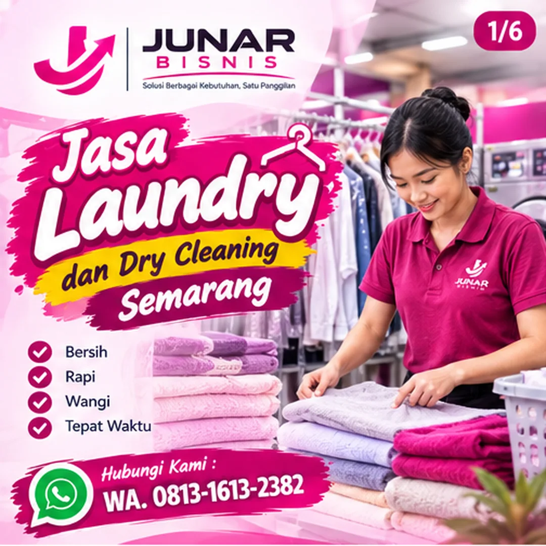 Jasa Laundry dan Dry Cleaning Semarang | Junar Bisnis - gambar 2