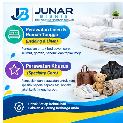 Jasa Laundry & Dry Cleaning Palembang untuk Pakaian, Linen, dan Item Kesayangan - gambar 4