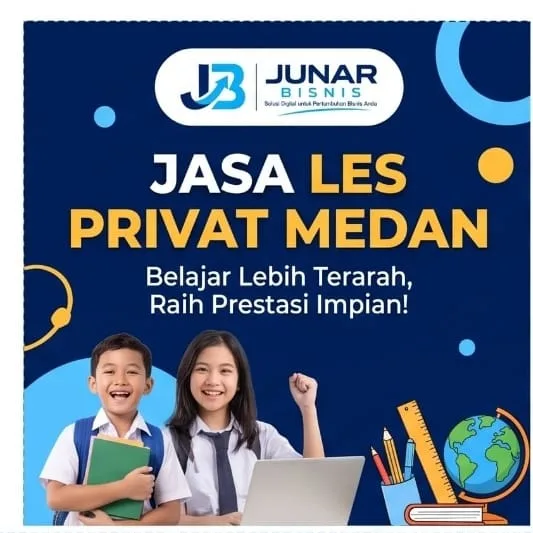 Jasa Les Privat Medan untuk Sekolah, Ujian & Bahasa | Junar Bisnis