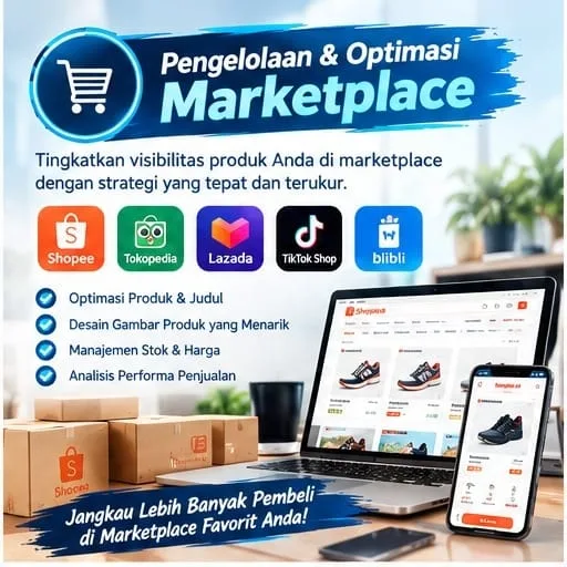 Jasa Marketplace Sosmed Bandung | Kelola Toko, Iklan & Konten — Junar Bisnis - gambar 2