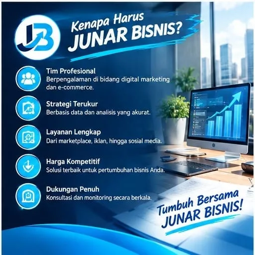 Jasa Marketplace Sosmed Bandung | Kelola Toko, Iklan & Konten — Junar Bisnis - gambar 5