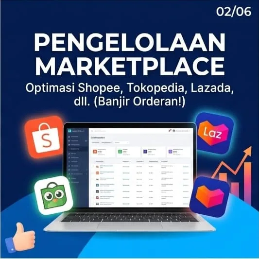 Jasa Marketplace Sosmed Medan | Pengelolaan Toko Online & Media Sosial — Junar Bisnis - gambar 2