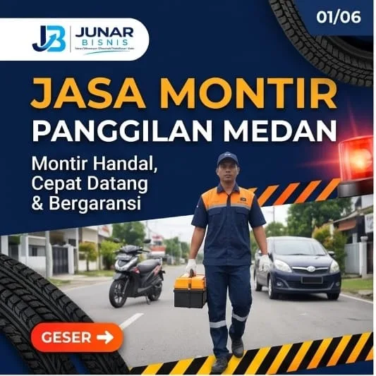Jasa Montir Panggilan Medan — Perawatan & Darurat | Junar Bisnis