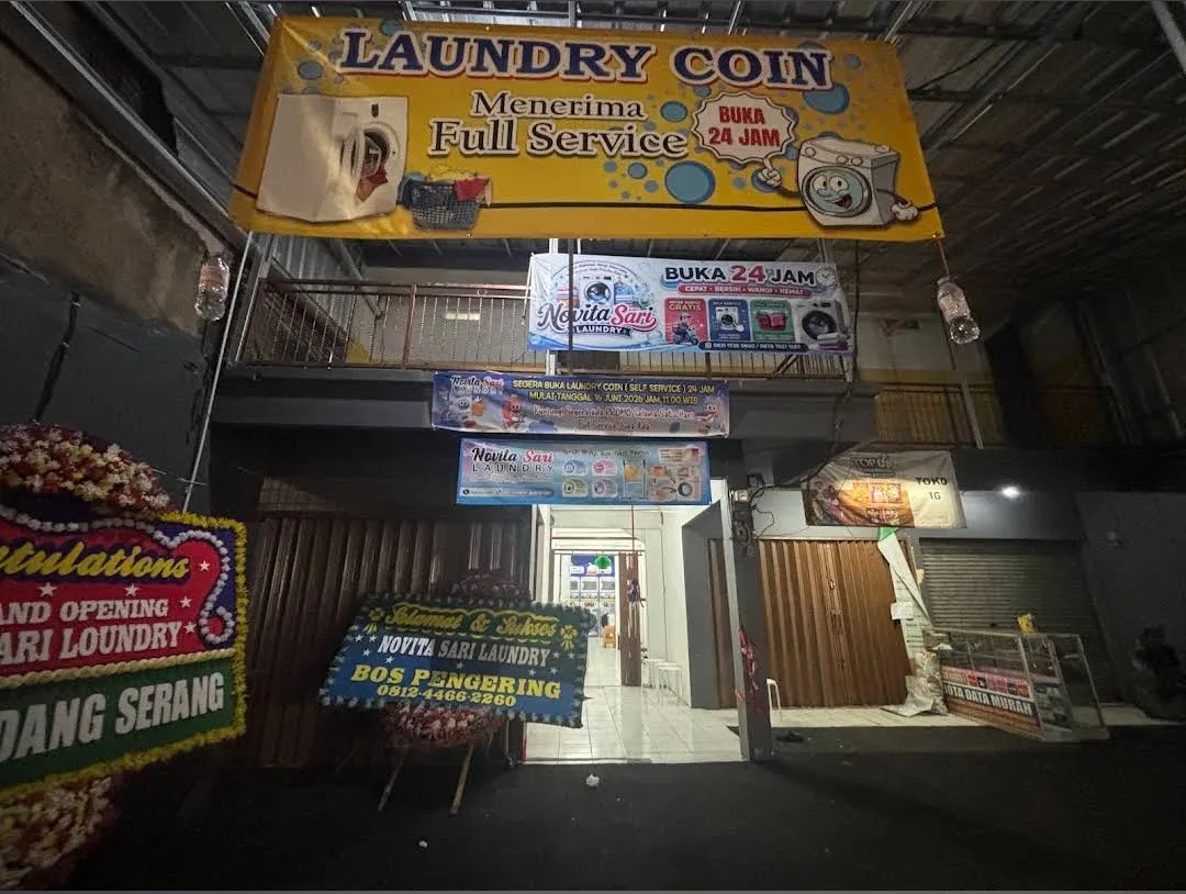 Jasa Novita Sari Laundry Coin Bandung | Full Service & Self Service - gambar 2