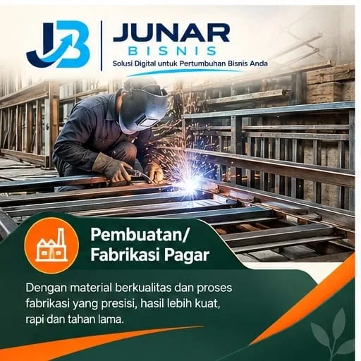 Jasa Pasang Pagar Bandung | Junar Bisnis – Custom, Gerbang & Renovasi - gambar 4