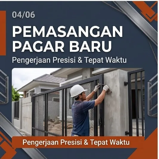 Jasa Pasang Pagar Medan | Junar Bisnis - gambar 4