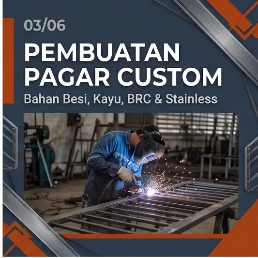 Jasa Pasang Pagar Medan | Junar Bisnis - gambar 3