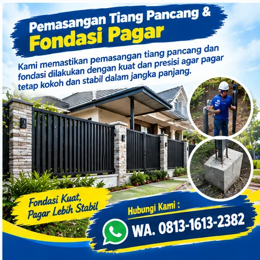 Jasa Pasang Pagar Palembang