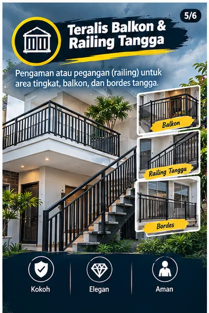 Jasa Pasang Teralis Semarang | Junar Bisnis — Jendela, Pintu, Pagar & Railing - gambar 5