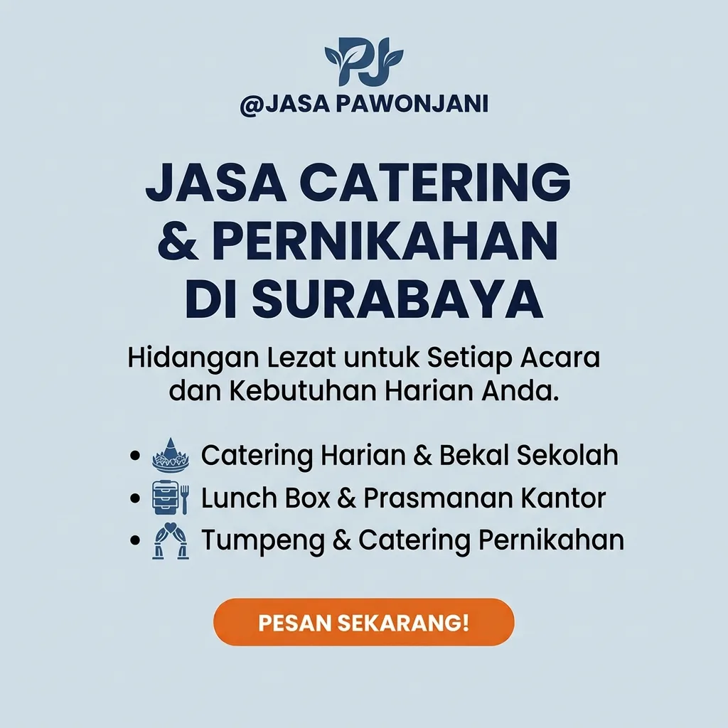 Jasa Pawonjani | Catering Harian, Lunch Box, Tumpeng & Catering Pernikahan Surabaya - gambar 5