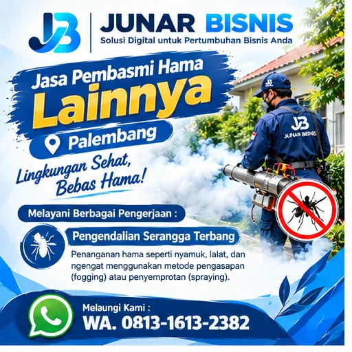 Jasa Pembasmi Hama Palembang untuk Rumah, Usaha & Gudang - gambar 2