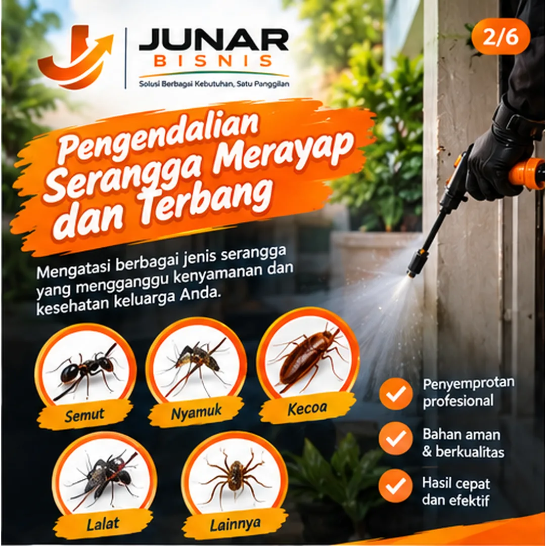 Jasa Pembasmi Hama Semarang | Junar Bisnis – Konsultasi Pengendalian Hama - gambar 3