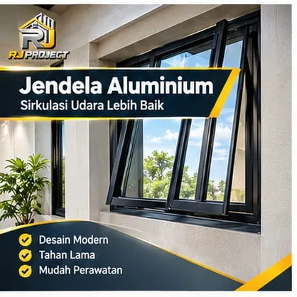 Jasa Pembuatan Alumunium, Kusen, Pintu, Jendela & Plafon PVC Jabodetabek - RJ PROJECT - gambar 6