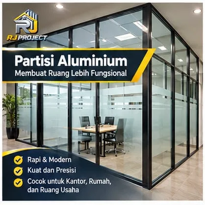 Jasa Pembuatan Alumunium, Kusen, Pintu, Jendela & Plafon PVC Jabodetabek - RJ PROJECT - gambar 7