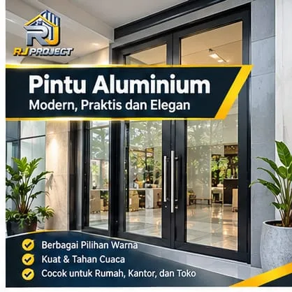 Jasa Pembuatan Alumunium, Kusen, Pintu, Jendela & Plafon PVC Jabodetabek - RJ PROJECT - gambar 5