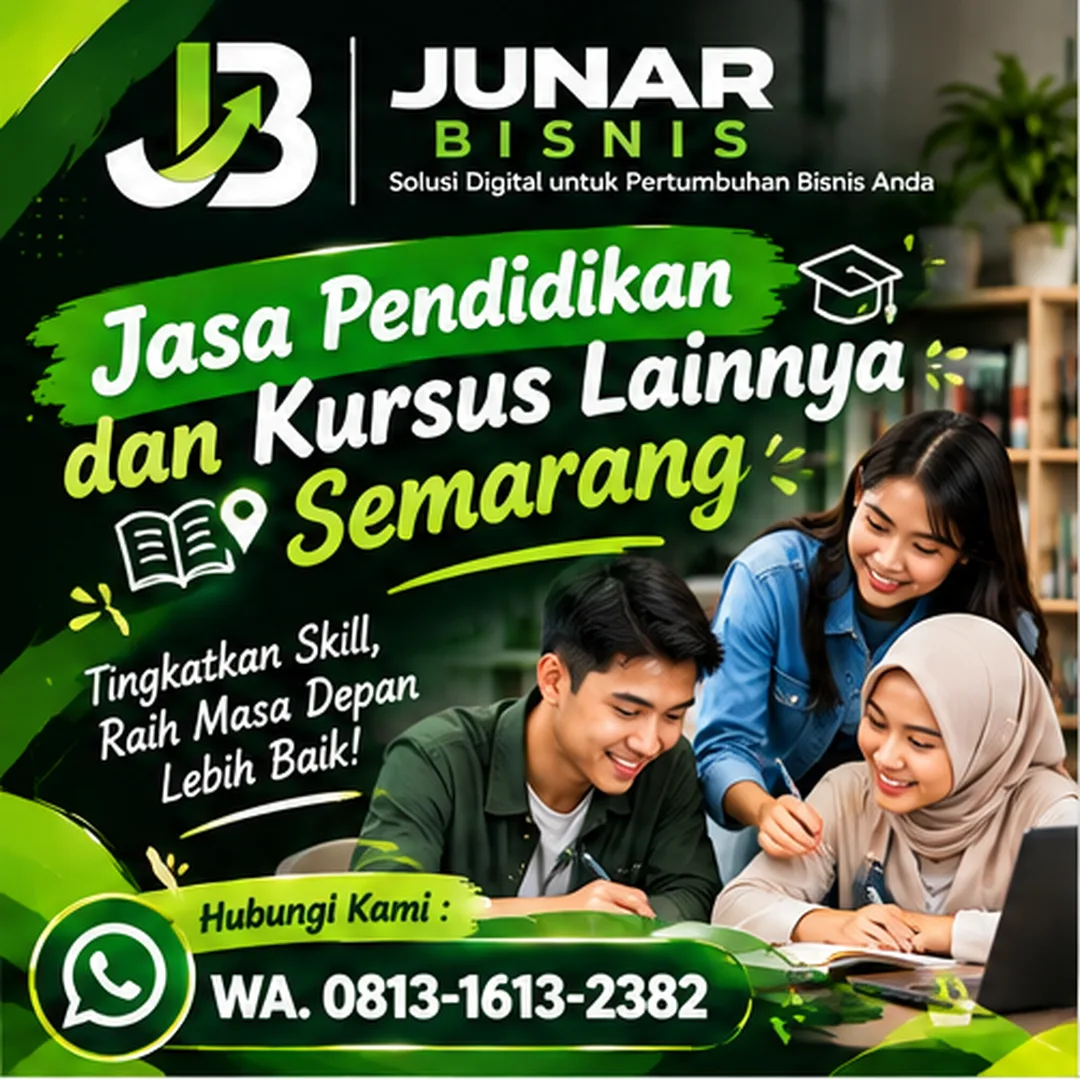 Jasa Pendidikan dan Kursus Lainnya Semarang | Junar Bisnis - gambar 2