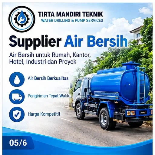 Jasa Pengeboran Sumur Bekasi | Service Pompa Air & Supplier Air Bersih - Tirta Mandiri Teknik - gambar 7