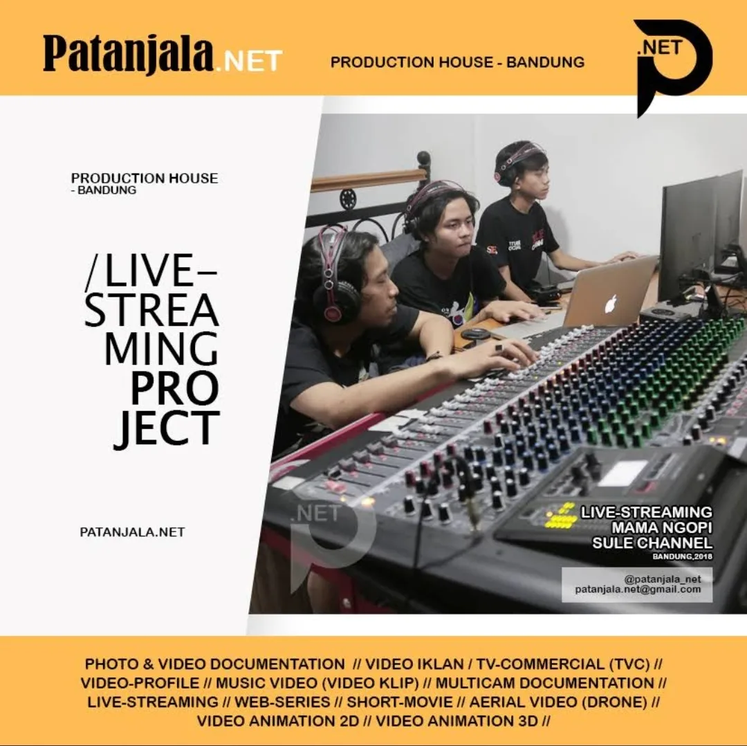 Jasa Production House Bandung | Video, Dokumentasi, Iklan & Live Streaming - gambar 4