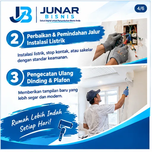 Jasa Renovasi Rumah Semarang | Junar Bisnis — Konsultasi WhatsApp - gambar 4