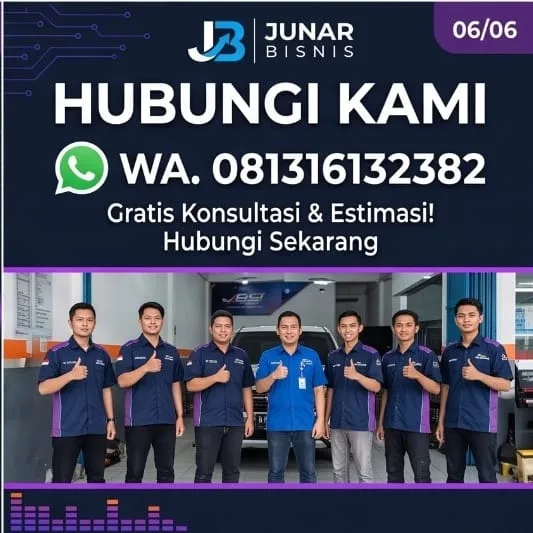 Jasa Salon & Audio Mobil Medan | Upgrade, Peredam & Detailing — Junar Bisnis - gambar 6
