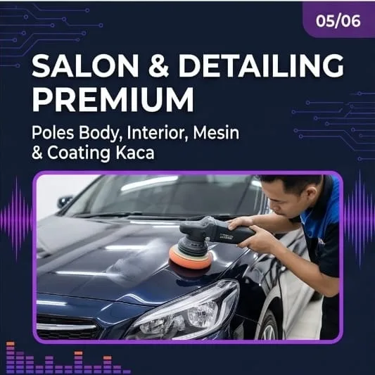 Jasa Salon & Audio Mobil Medan | Upgrade, Peredam & Detailing — Junar Bisnis - gambar 5