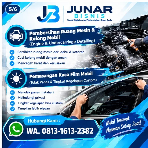 Jasa Salon & Audio Mobil Palembang untuk Tampilan dan Kenyamanan Berkendara - gambar 5