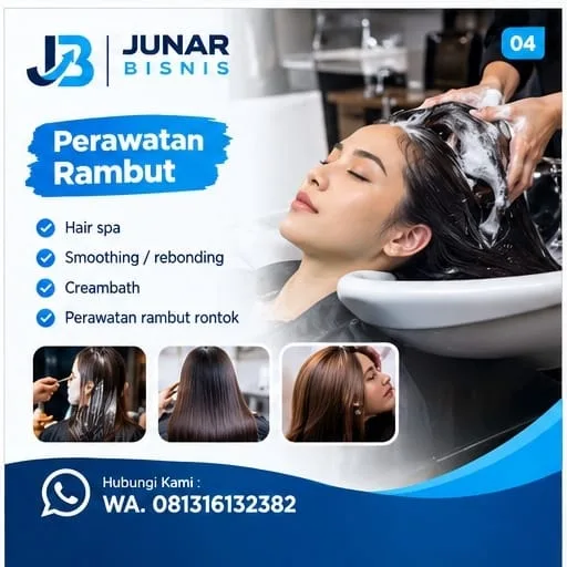 Jasa Salon & Barbershop Medan | Potong Rambut, Grooming, Perawatan & Tata Rias — Junar Bisnis - gambar 5