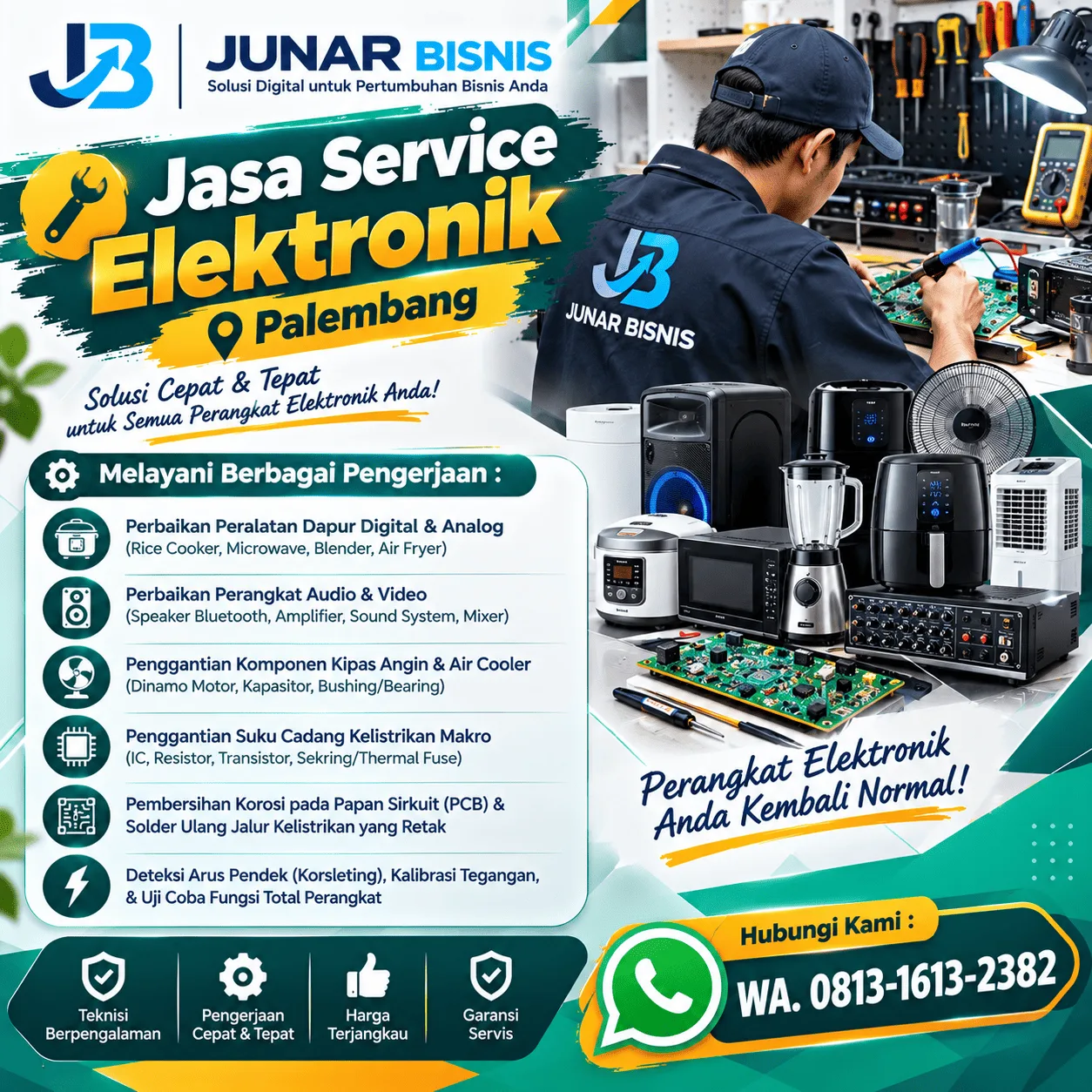 Jasa Service Elektronik Palembang untuk Berbagai Perangkat Rumah - gambar 2