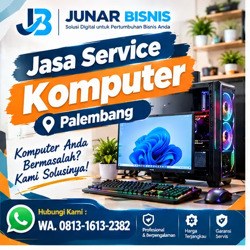 Jasa Service Komputer Palembang untuk PC Bermasalah dan Kebutuhan Upgrade