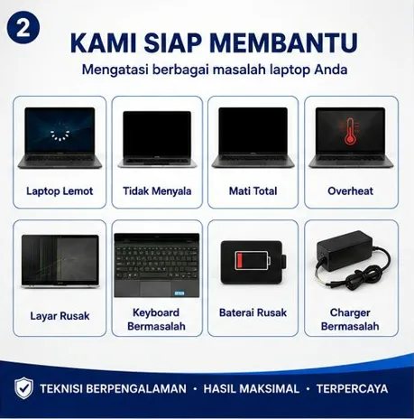 Jasa Service Laptop Surabaya Profesional | Junar Bisnis - gambar 2