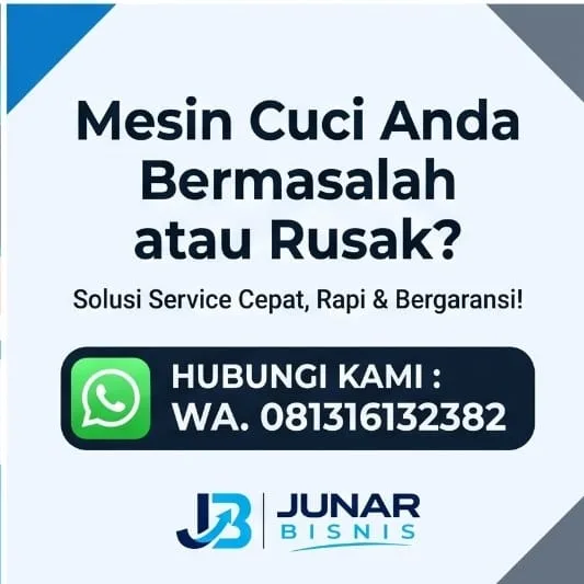 Jasa Service Mesin Cuci Bandung | Junar Bisnis – Top Load, Front Load & Dryer - gambar 6