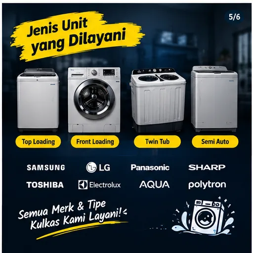 Jasa Service Mesin Cuci Semarang Panggilan | Junar Bisnis - gambar 5