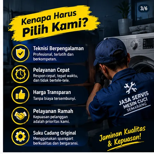 Jasa Service Mesin Cuci Semarang Panggilan | Junar Bisnis - gambar 3