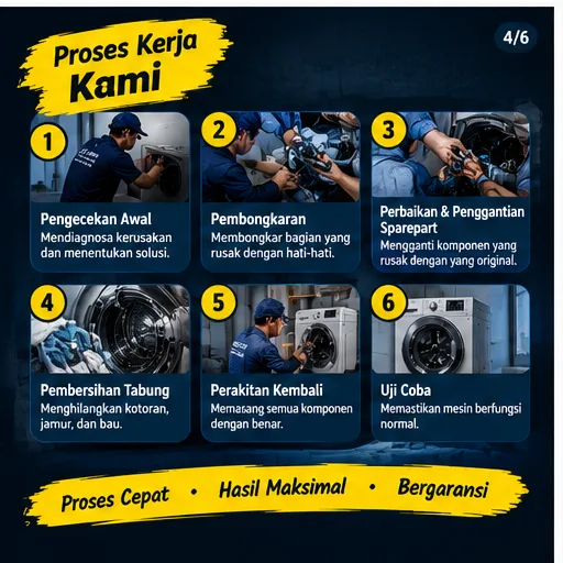 Jasa Service Mesin Cuci Semarang Panggilan | Junar Bisnis - gambar 4
