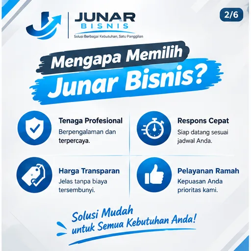 Jasa Service Panggilan Semarang | Junar Bisnis, Praktis ke Rumah - gambar 3