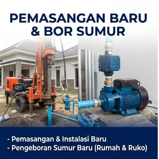 Jasa Service Pompa Air Bandung – Reparasi, Instalasi, Sumur Bor & Filter | Junar Bisnis - gambar 4