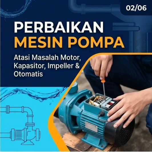 Jasa Service Pompa Air Medan | Perbaikan, Pipa Sumur & Tandon — Junar Bisnis - gambar 2