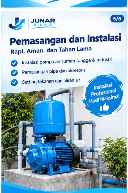 Jasa Service Pompa Air Semarang & Terdekat | Junar Bisnis - gambar 6