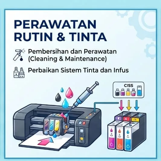 Jasa Service Printer Bandung | Junar Bisnis – Cleaning, Tinta & Perbaikan - gambar 2