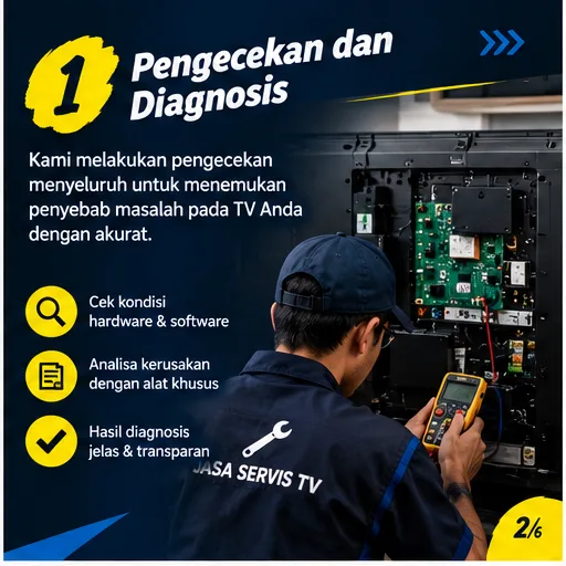Jasa Service TV Semarang | Junar Bisnis, Teknisi Panggilan untuk TV Bermasalah - gambar 2