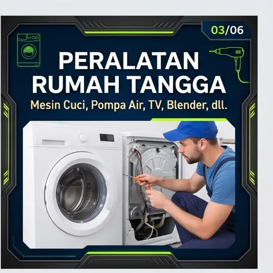 Jasa Servis Elektronik Medan | AC, Peralatan Rumah & Gadget — Junar Bisnis - gambar 3