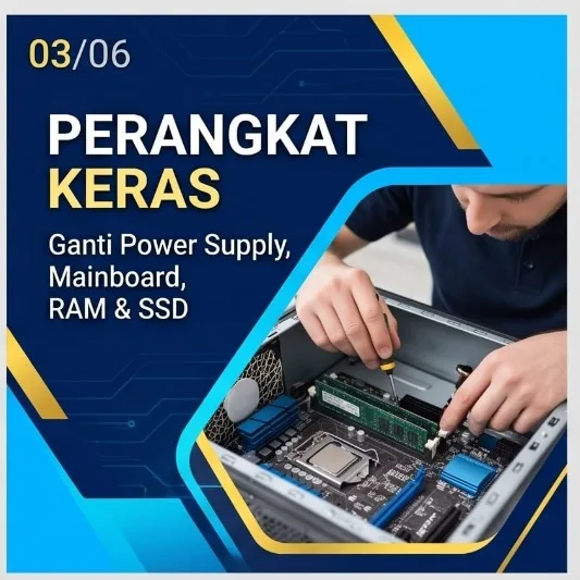 Jasa Servis Komputer Medan | Perbaikan, Pemulihan Data & Jaringan — Junar Bisnis - gambar 3