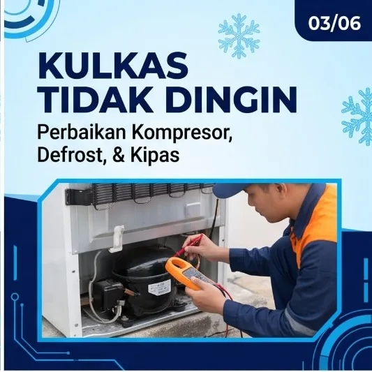 Jasa Servis Kulkas Medan | Perbaikan, Freon & Perawatan — Junar Bisnis - gambar 3