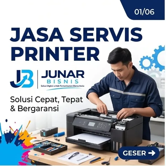 Jasa Servis Printer Medan | Perbaikan, Hasil Cetak & Perawatan — Junar Bisnis