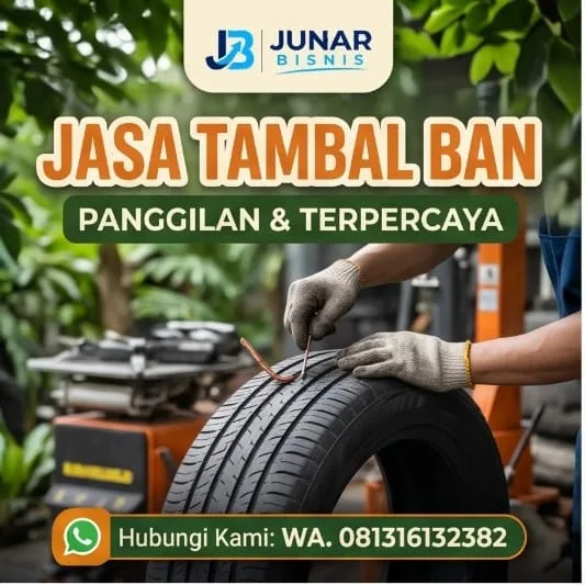 Jasa Tambal Ban Bandung – Tubeless, Tip Top, Ban Dalam | Junar Bisnis